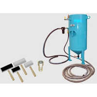 Portable Sand Blasting Machine - Color: Blue
