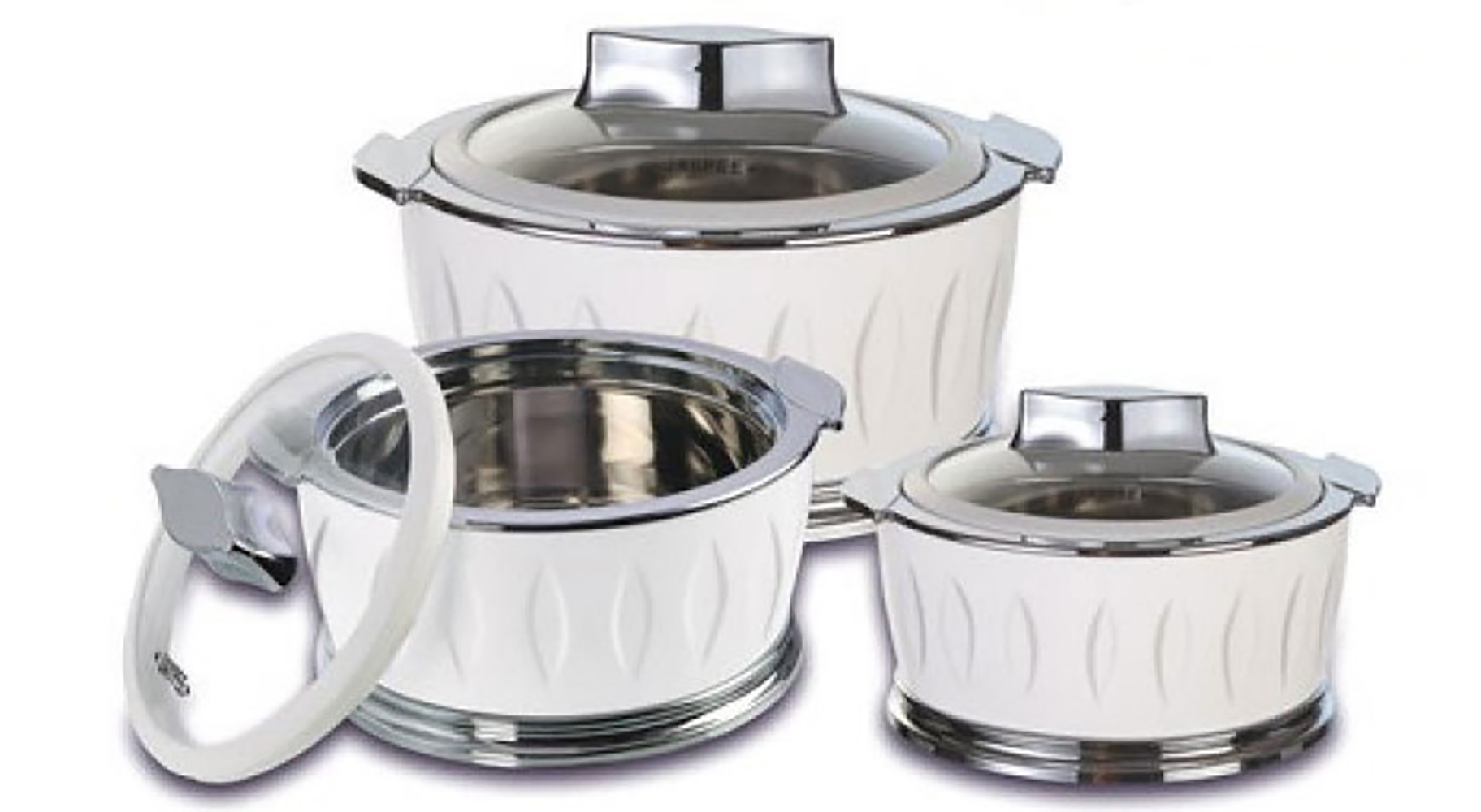 STAINLESS STEEL CASSEWROLE FINE DINE