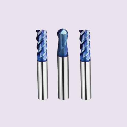 Endmills Nano Coated Blue 68HRC