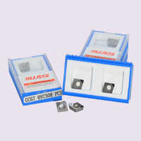 Pcd Inserts - Stainless Steel, Different Size, Silver | Polished Surface Treatment, Industrial Applications, High Durability And Wear Resistance