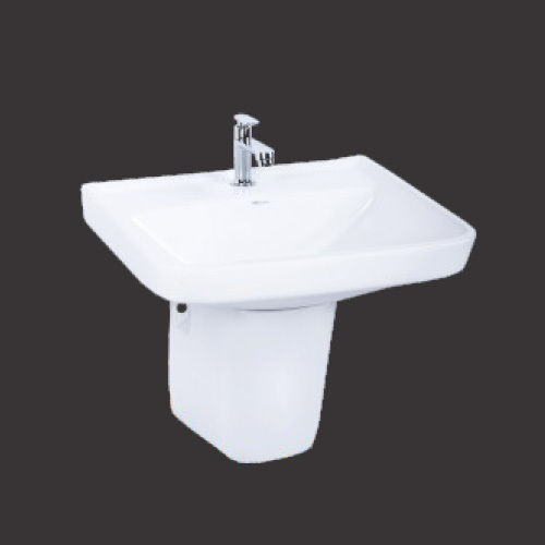 Riva Half Pedestal Wash Basin