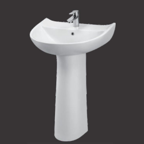 White Venus Full Pedestal Wash Basin