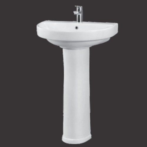 White Cedar Full Pedestal Wash Basin