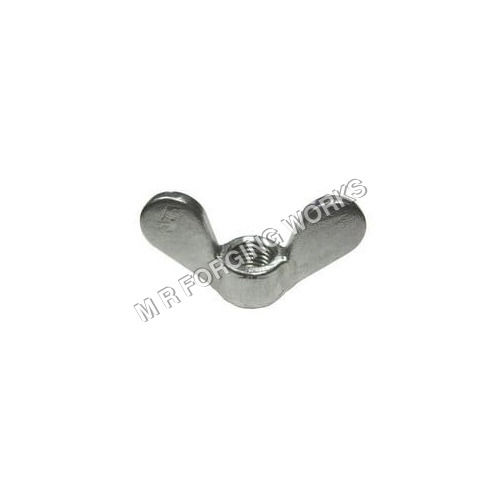 Stainless Steel Heavy Wing Nut - Color: Silver