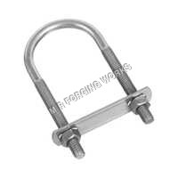 U Bolt - Tempered Silver Industrial M12 | First-class Grade For Robust Construction Applications