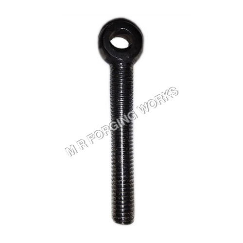 Carbon Steel Eye Bolt - Color: Black