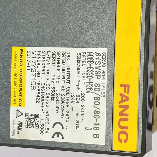 FANUC A06B-6320-H364 SERVO AMPLIFIER