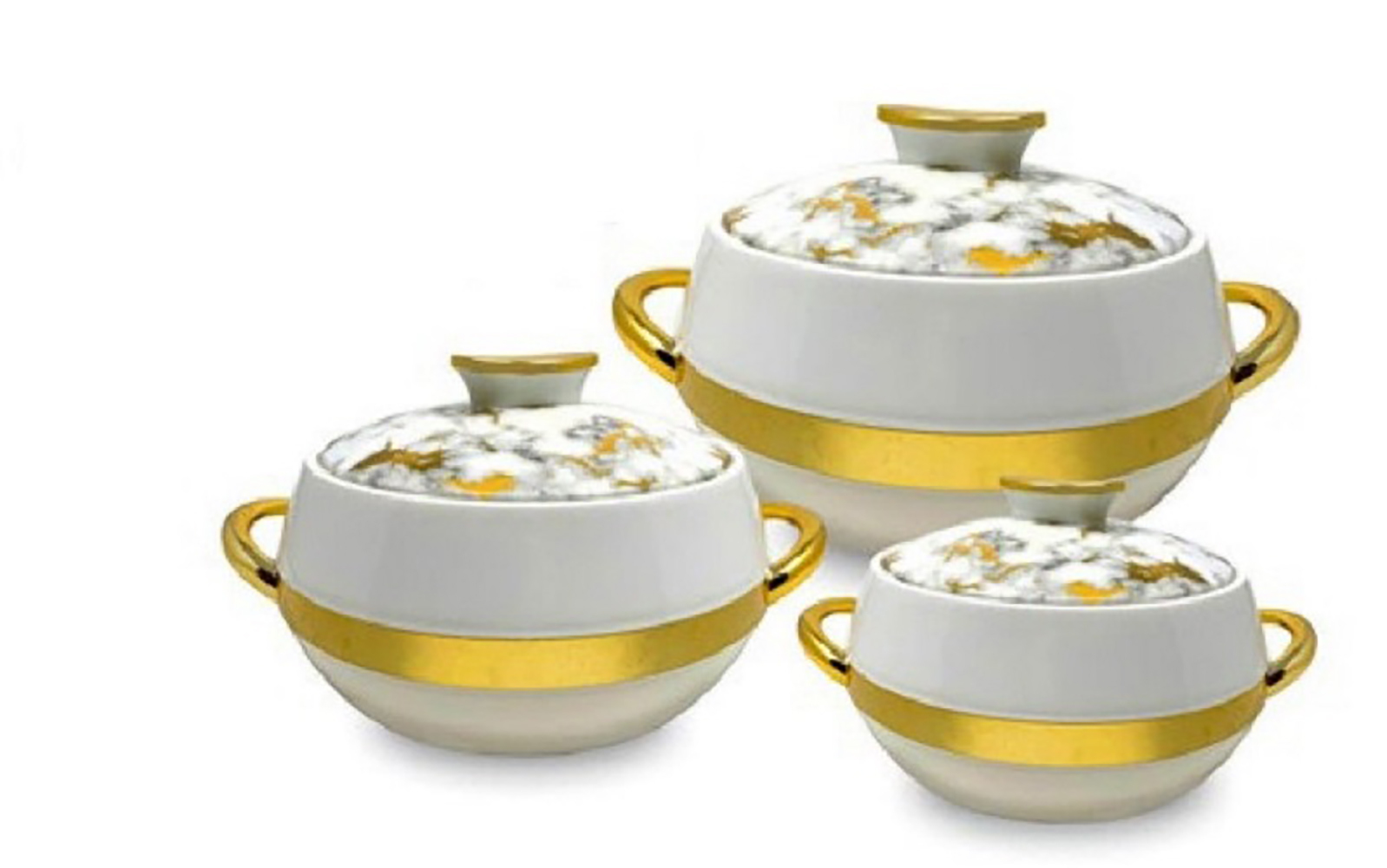 STAINLESS STEEL CASSEWROLE (CERAMIC)