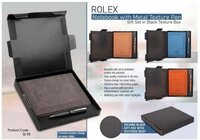 Corporate Gift Set (diary + Pen) - Color: Grey