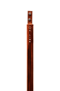 Pure Copper Earthing Electrode - Model Elpcu - 403(1.6), 40mm Od Pipe, 1.6mm Thickness, 25*3 Mm Strip Size, 3 Mtr Length | Industrial Use, 1 Year Warranty, Copper Color, Round Shape