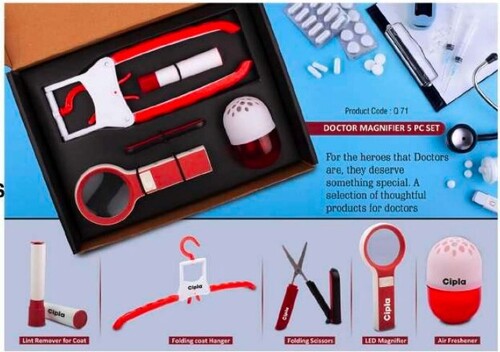 Doctor Magnifier Set - Color: Black