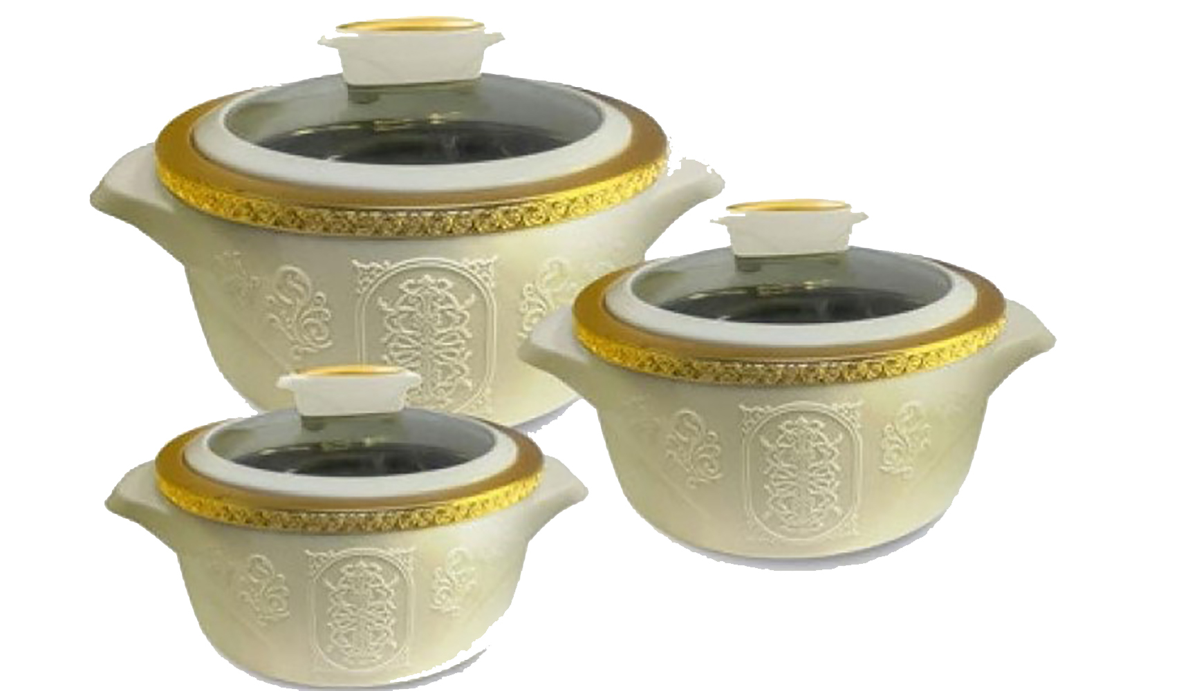 STAINLESS STEEL CASSEROLE JAZZ TWIN SET