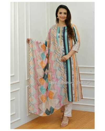 Elegant Look Kurti Pent With Dupatta