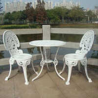 Aluminium Table And Chair set