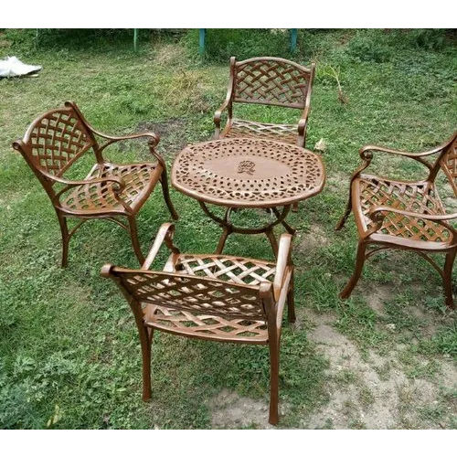 Aluminum Outdoor Tea Table Set Application: Garden