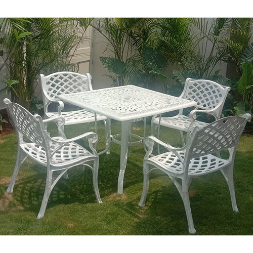 Metal Garden Chair And Table