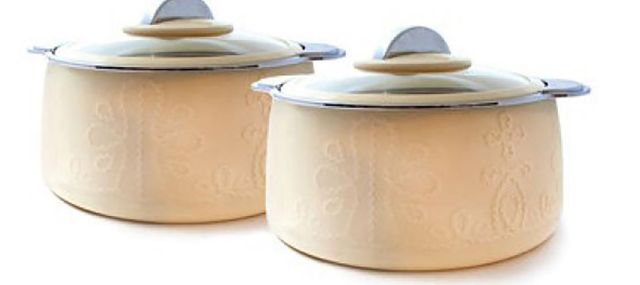 STAINLESS STEEL CASSEROLE GLASSEROLE