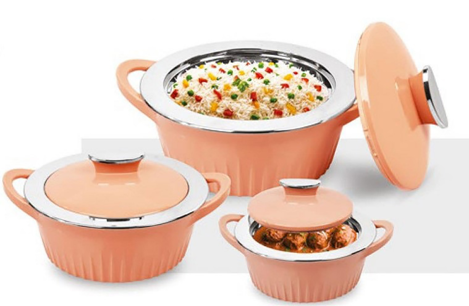 STAINLESS STEEL CASSEROLE TWO GOOD