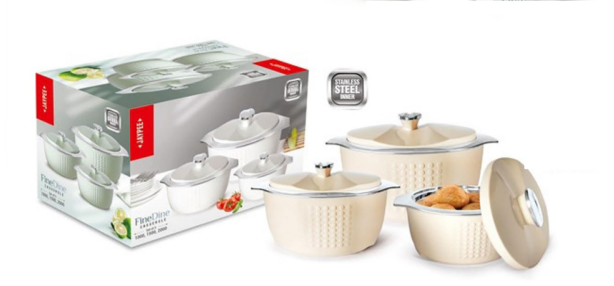 STAINLESS STEEL CASSEROLE (EMD)