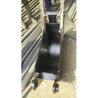Jcb Backhoe Bucket Small 12 - Color: Black