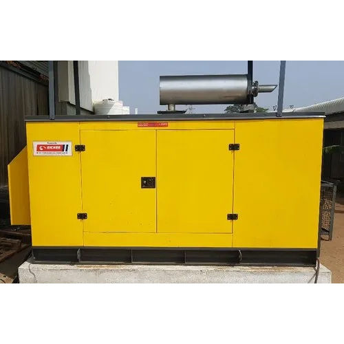 62.5 Kva Eicher Powered Diesel Generator - Color: Yellow