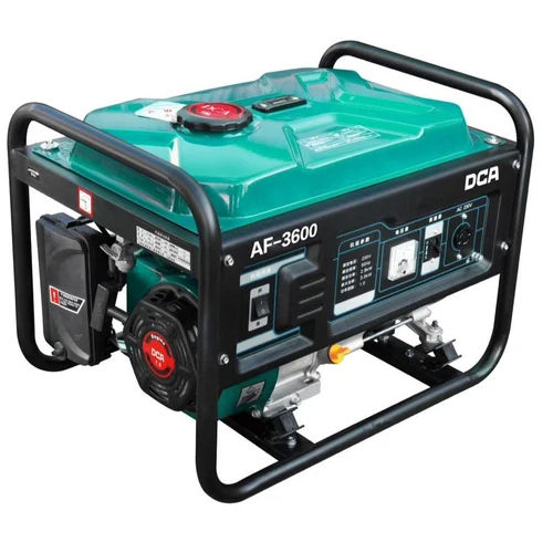 DCA Portable Petrol Generator 3 Kva