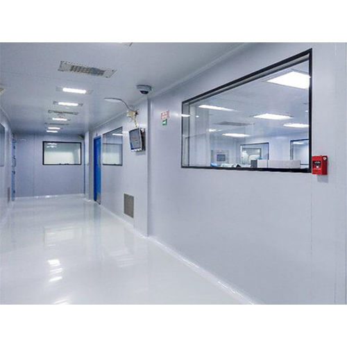 Modular Clean Room Door Application: Industrial