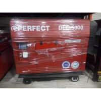Commercial Diesel Generator - Color: Red