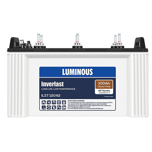 100 Ah Ilst12042 Luminous Battery Battery Capacity: <150Ah