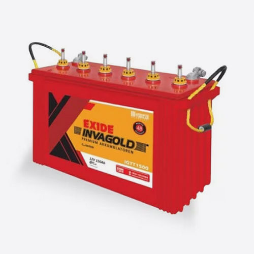 Exide Invagold Tubular Inverter Battery Battery Capacity: <150Ah