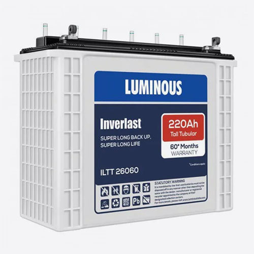 Luminous Inverlast  Iltt 26060 Tall Tubular Battery Battery Capacity: <150Ah