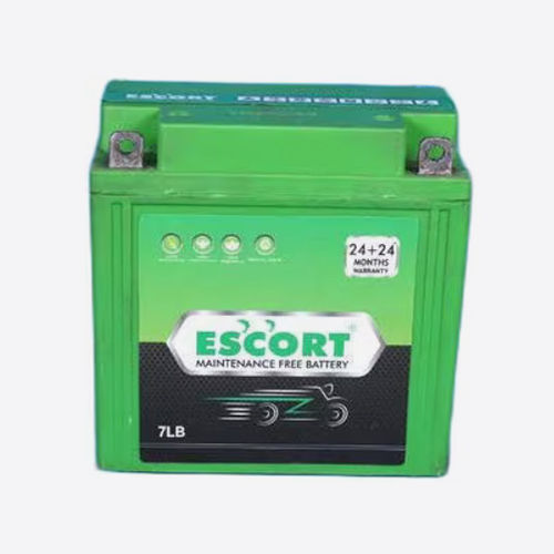 Escort 7Lb Dry Charged 7 Ah 12V Motorcycle Battery Battery Capacity: <150Ah