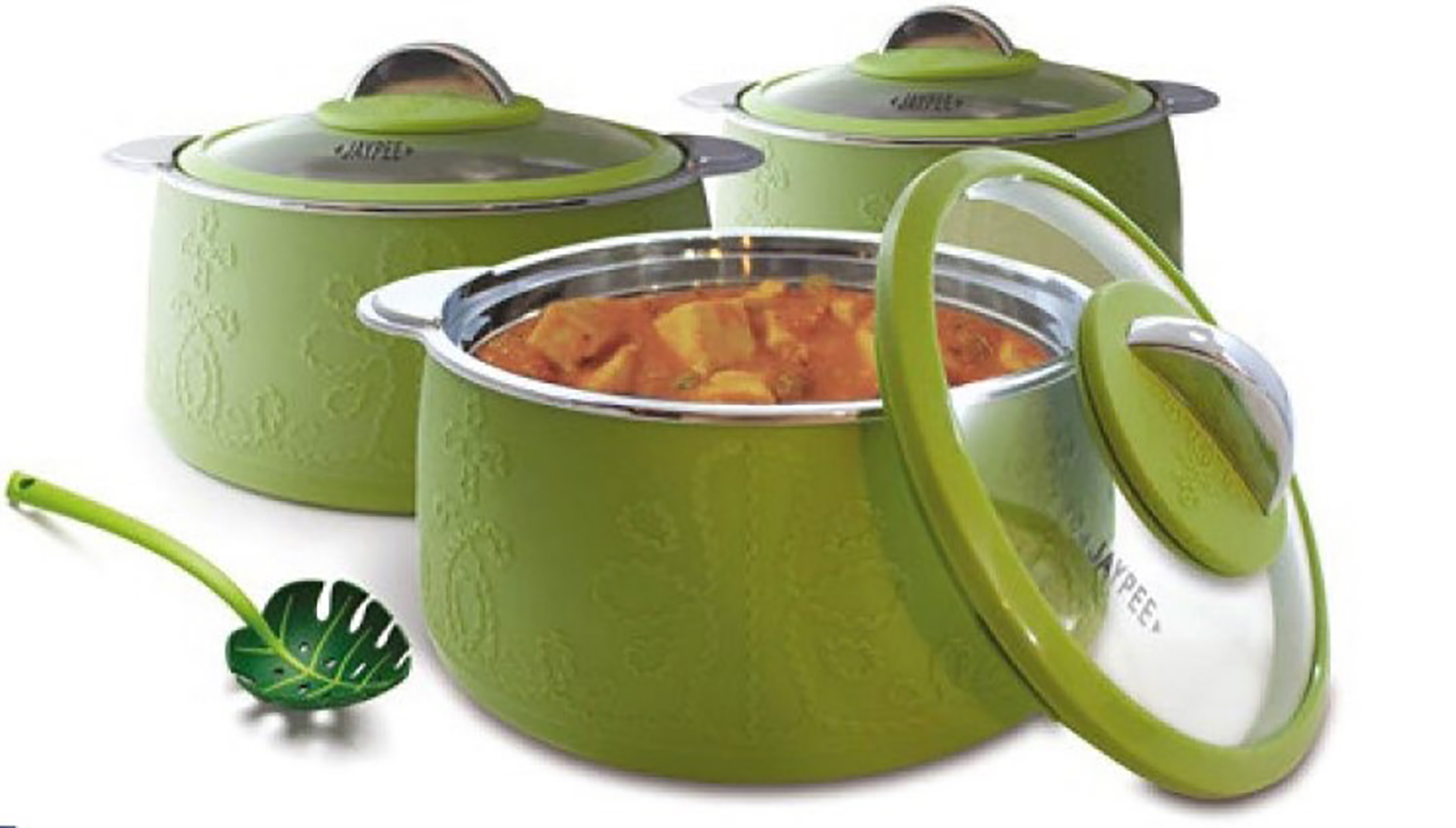 STAINLESS STEEL CASSEROLE ( TEEN BHOJ)