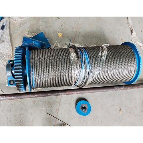 Wire Rope Drum Power Source: Electric