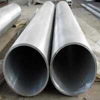2507 Super Duplex Pipe - Stainless Steel, Round Shape, Silver Color | Ideal For Construction Applications