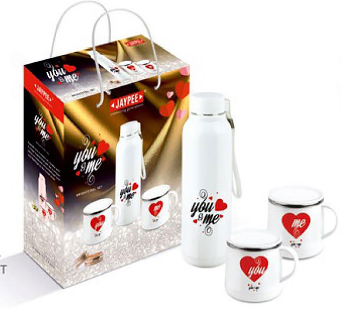 SS COMBO LUNCH BOX WITH BOTTLE