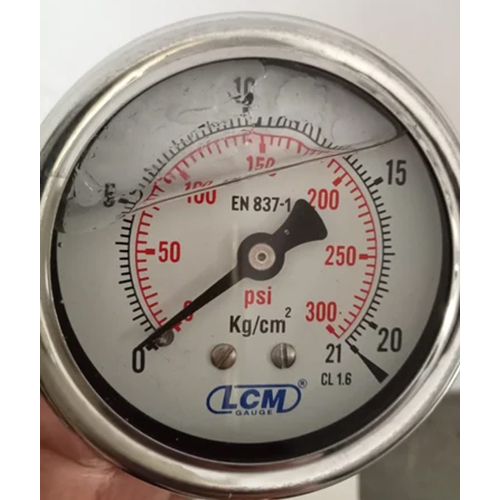 Silver Commercial Pressure Gauge at Best Price in Vapi Manshi Aqua
