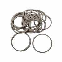 Rubber Drum Rings - Synthetic Rubber, Up To 600mm Diameter, Black, Custom Shore Hardness, Leak-proof Durable Fit
