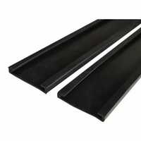 Window Rubber Profile - Color: Black