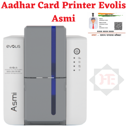 Aadhar Card Printer Evolis Asmi Automatic Duplex Printer for CSC Centre