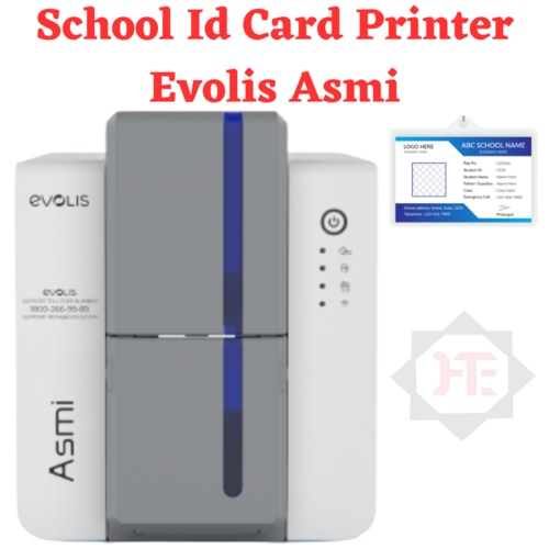 School Id Card Printer Evolis Asmi Automatic Duplex Printer for CSC Centre