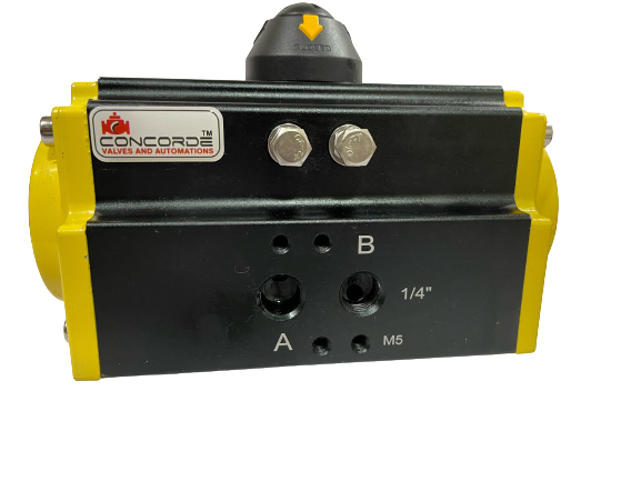 pneumatic rotary actuator