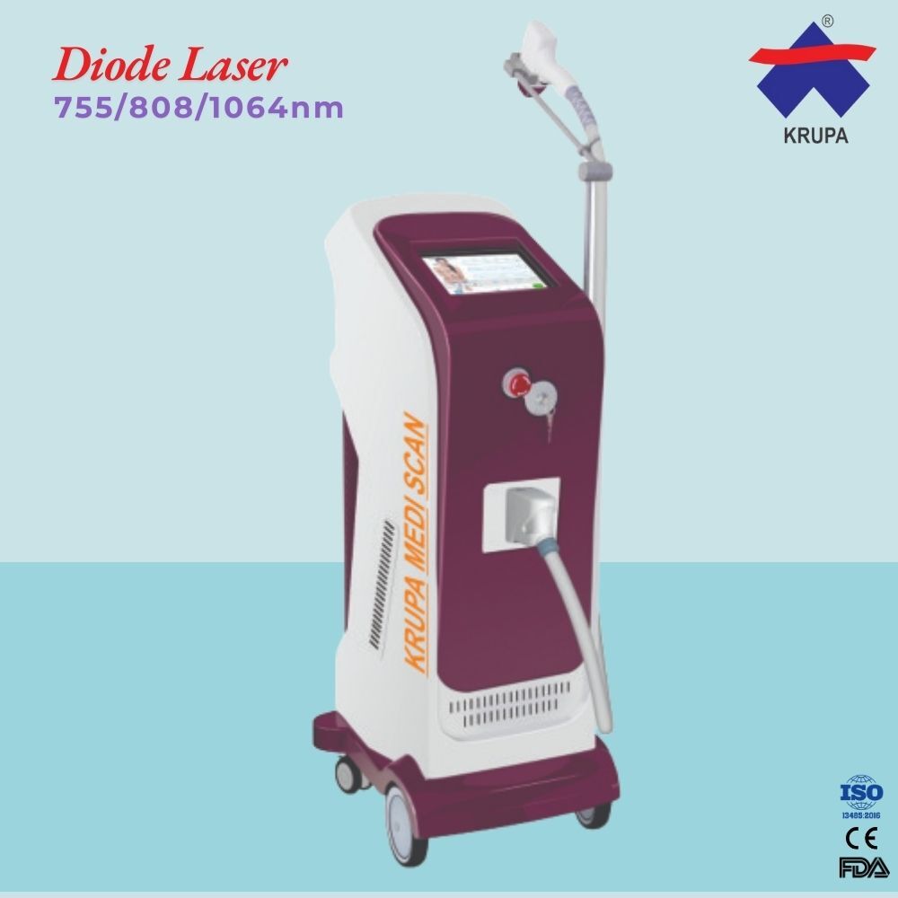 White & Red Diode Laser Machine