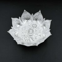 DECORATIVE MUKHWAS SERVING TRAY SERVING MUKHWAS PLATE FANCY CANDY TRAY DRY FRUIT SERVING TRAY (1 PC ) (5481)