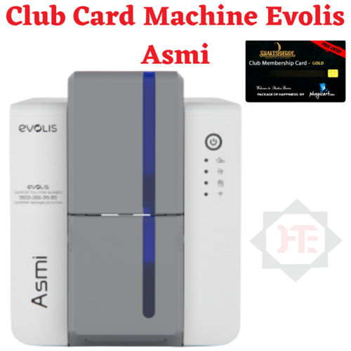 Club Card Machine Evolis Asmi For Health Club