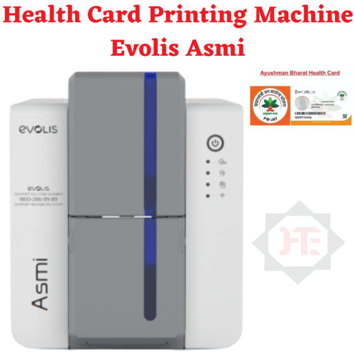 Health Card Printing Machine Evolis Asmi Automatic For Hospital