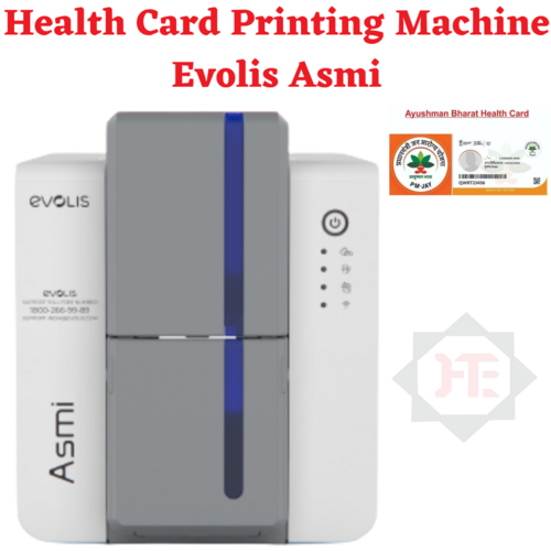Health card printing machine Evolis Asmi automatic for Hospital