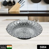 DECORATIVE MUKHWAS SERVING TRAY SERVING MUKHWAS PLATE FANCY CANDY TRAY DRY FRUIT SERVING TRAY (5966)