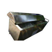 Steel Mortuary Freezer Box - Color: Silver