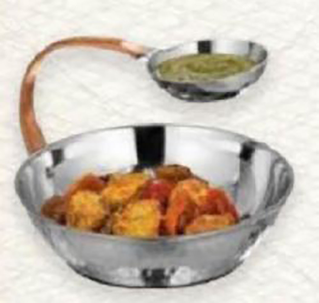 FLATE CHIP N DIP SERVING BOWL
